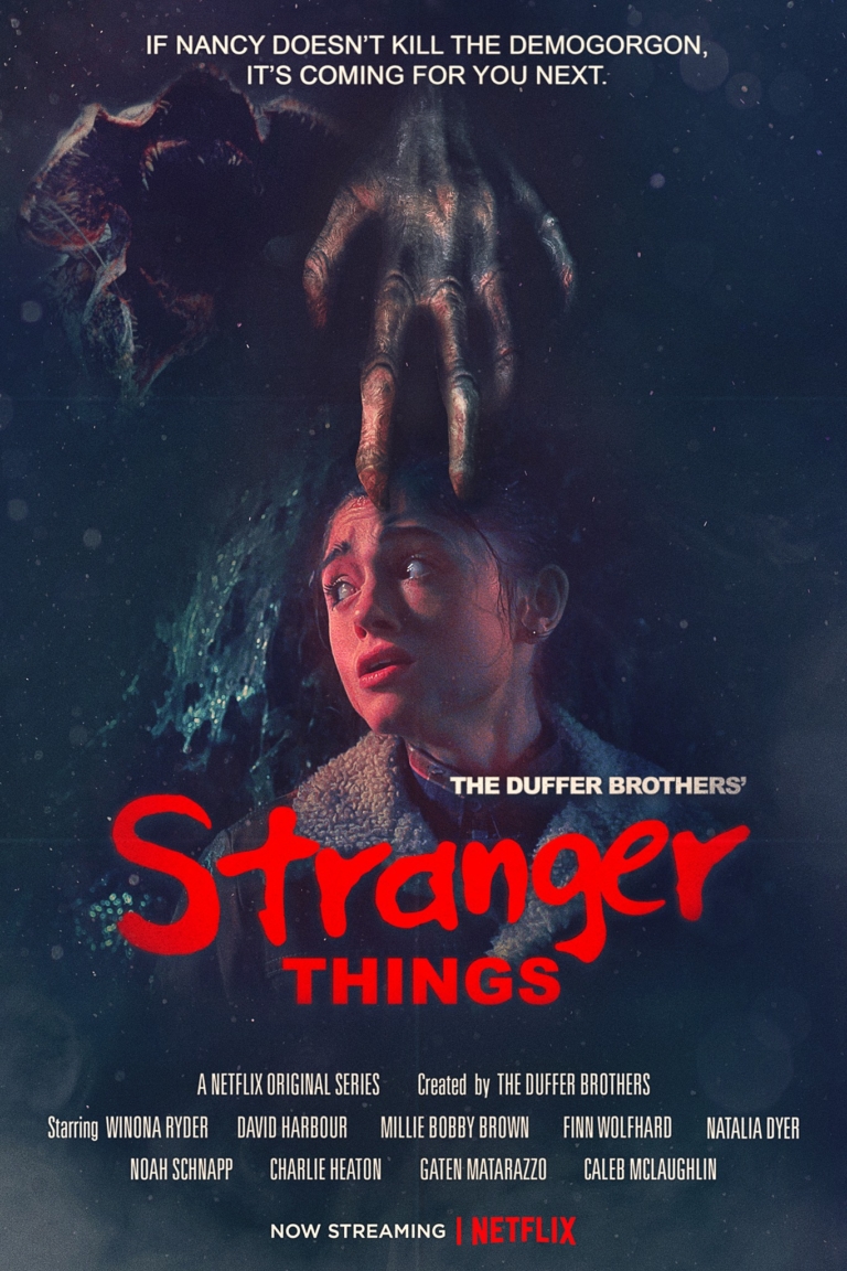 stranger things 3 poster
