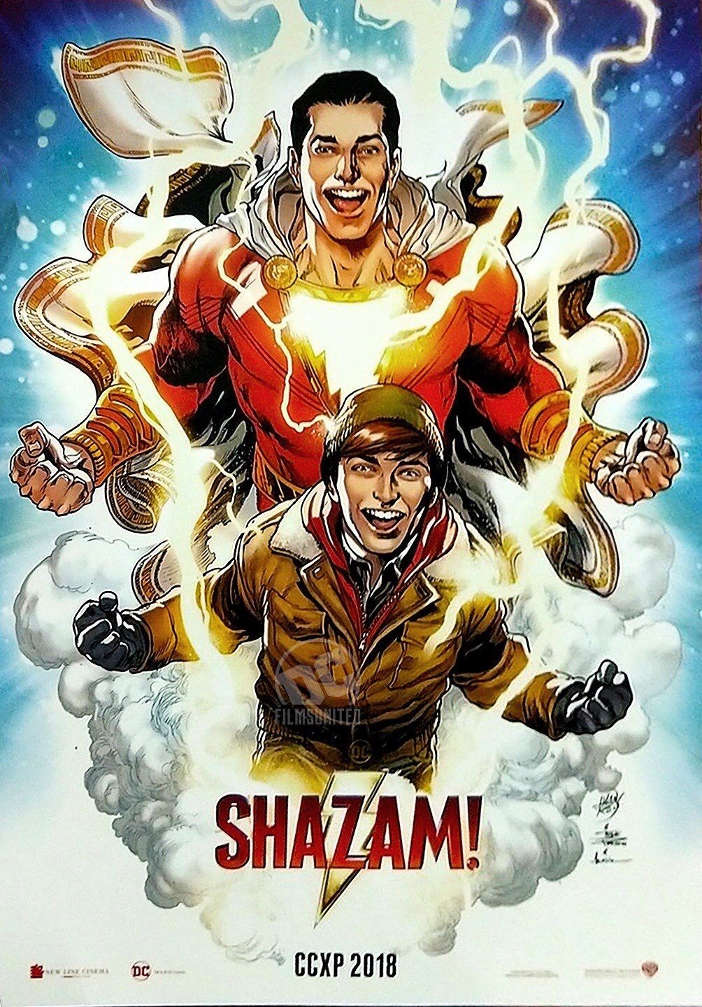 Shazam New Poster From Ccxp18 Unleashes Its Inner Child Scifinow