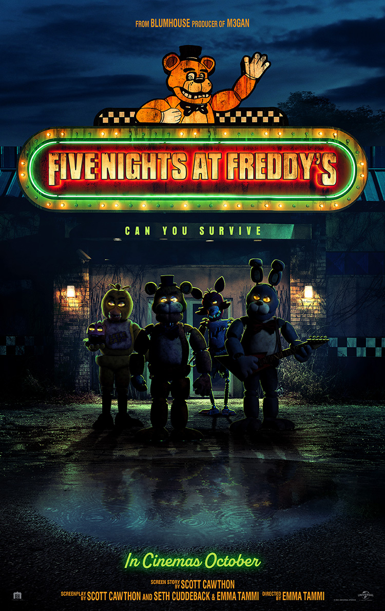 Five Nights At Freddy's ENDING [5] NIGHT 5 GLITCH SCREAM!? 